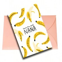 1 pieza Set de tarjeta de felicitación para el Día de la Madre con sobre, deseos de feliz cumpleaños para mamá, aprecio para los padres, tarjeta de mensaje positivo inspiracional, tarjeta de expresión sentimental premium, tarjeta de felicitación creativa para el Día de la Madre, Día del Padre, cumpleaños, aniversario, graduación, festividad