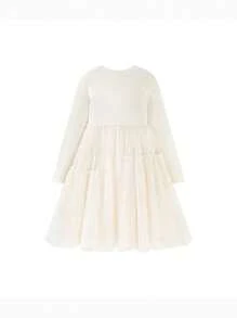 mini bala Young Girl Dress Dragon Year New Spring National Style Red Princess Dress