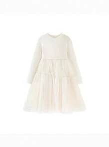 mini bala Young Girl Dress Dragon Year New Spring National Style Red Princess Dress