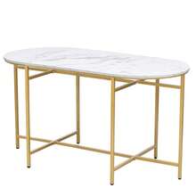 Sweiko Dining Table & Chair Sets - Gold - View 11