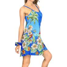 LA LEELA LA LEELA Women's Vacy Vacay Beach Summer Vacy Beachwear Dress Honeymoon Nightshirts Mini Slip Nighty