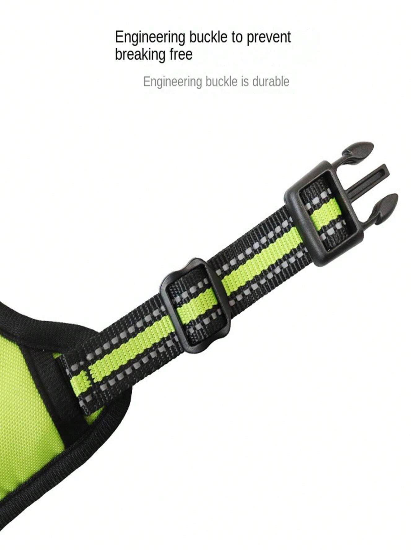 Dog Double Harness Reflective Dog Harness Durable, Breathable And Easy To Wear Perfect For