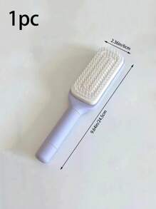 1入組坐墊式梳子，防靜電按摩梳，高效便捷，一次梳理除毛 - 彩色 - 查看 12