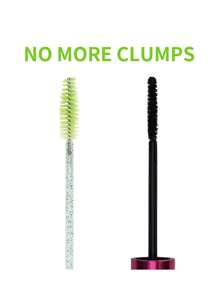 50/100PCS Disposable Eyelash Brush, Mascara Wands Makeup Brushes Applicators Kits For Eyelash Extensions And Eyebrow Brush With Container
