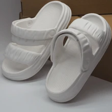 Summer New Style Thick-Sole Slip-Resistant Indoor/Outdoor Slippers With Anti-Slip Sole Beach Flat Platform Fashion Sandals For Women