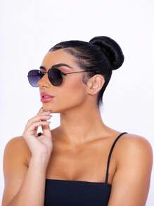 Women Fashion Glasses - 黑色 - 查看 8