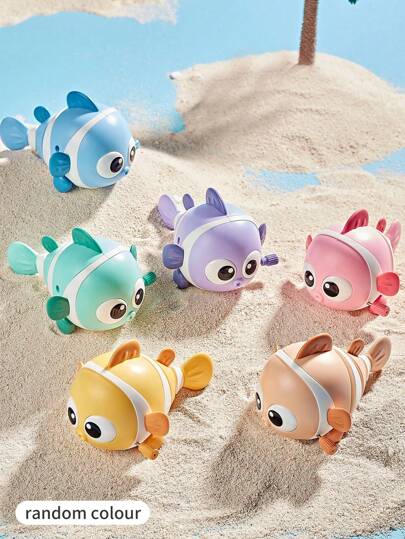 1pc Wind Up String Animal Swing Fish Will Run Up Chain Baby Educational Shaking Popular Toys Gifts For Infants And Young Children. Christmas Birthday Gifts Thanksgiving Gifts. Random Colour.