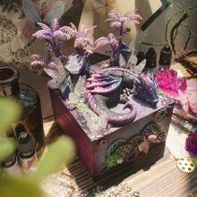 1 件龙环氧树脂硅胶模具，用于装饰、混凝土、水泥、聚合物粘土、粘土硅胶模具，工艺品硅胶模具，手工制作生日礼物，适合朋友家人