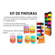 Politec Acrylic Paint Special And Basic Pastel Colors - 彩色 - 查看 2