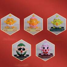 Solar Powered Swinging Rooster Animal Model Toy Ornament Lovely Action Figure Gift For Chicken Born Day Gift - Rocking Chicken - View 4