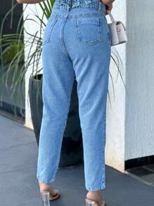 Women Jeans - Medium Wash - View 2