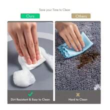 1pc Bathroom Non-Slip Carpet, Bathroom Non-Slip Absorbent Stain Free Quick Drying Bathroom Floor Mat, Long Thin Bath Rug, Fit Under Door Rubber Bath Mat, Shower Rug , Bathroom Decor , Bathroom Decorations Outdoor Rug Door Mat Fall Decor Bathroom Accessories Back To School Entryway Decor