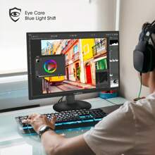SCEPTRE 22" 1920x1080 Computer Monitor Gaming Office 75Hz HDMI Built-In Speakers Machine Black (E22 Series)