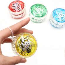 1 quả bóng Yoyo phát sáng có dây kéo, màu ngẫu nhiên - Nhiều màu - Xem 8