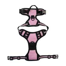 Dog Double Harness Reflective Dog Harness Durable, Breathable And Easy To Wear - Perfect For Outdoor Activities Without Rope Rope Needs To Be Purchased Separately - Multicolor - View 23