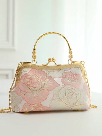 Simple Shoulder Bag Handbag Clutch Cheongsam Bag Crossbody Bag Multi-Purpose Chinese Style Women Bag Valentines