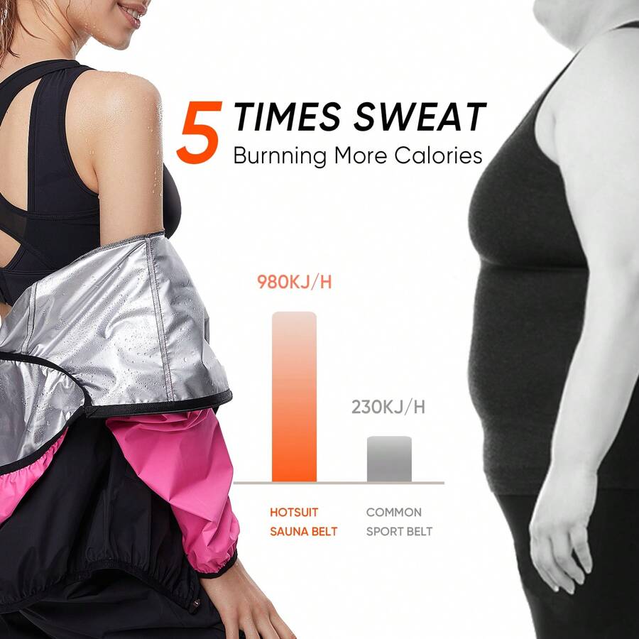 HOTSUIT Sauna Suit For Women Weight Loss Sweat Suits Gym Workout