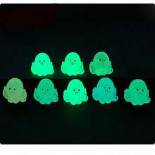 25/50pcs Mini Luminous Octopus Figurines, Tiny Resin Octopus Figures, Miniature Ocean Creatures For Aquarium Fish Tank Micro Landscape Decoration Ocean Animal Theme Party DIY (Random Color) - Multicolor - View 5