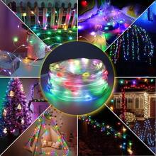 RGB Color Changing LED String Lights With APP Control, Suitable For Indoor And Outdoor Decoration, Remote Control, Party, Festival, Ambiance Lighting - Multicolor - View 9