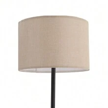 LIVINGANDHOME Living And Home 2-Light Floor Standing Lamp With Adjustable Head - Khaki - View 10