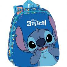 Mochila 3D Stitch 27 X 33 X 10 Cm ✅ Entrega 24/48h a España (península) - Mochilas Guardería - Mochilas Escolares - Safta - Ref. 622454890 - Multicolor - Ver 2