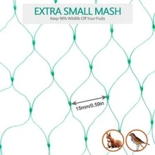 1pc Anti-Bird Netting Deer Fence Pond Netting For Plant And Tree Protection