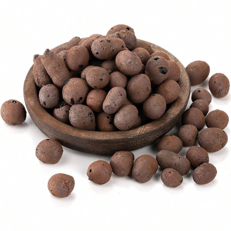 1 Gói 120g Cây Chậu hoa Ceramsite Vật liệu thoáng khí Ceramsite Đá Ceramsite Aquaponics Môi trường trồng Đất làm vườn Sỏi đất sét Bộ dụng cụ nảy mầm cây Cây số lượng lớn Trang trí hoa (2cm-4cm) - Màu xám đen - Xem 1