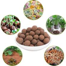 1 Gói 120g Cây Chậu hoa Ceramsite Vật liệu thoáng khí Ceramsite Đá Ceramsite Aquaponics Môi trường trồng Đất làm vườn Sỏi đất sét Bộ dụng cụ nảy mầm cây Cây số lượng lớn Trang trí hoa (2cm-4cm) - Màu xám đen - Xem 3