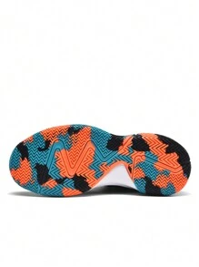 Basketballschuhe für Herren, bequeme, atmungsaktive, stoßdämpfende, rutschfeste Turnschuhe zum Schnüren für Training, Laufen und Spazierengehen im Innen- und Außenbereich