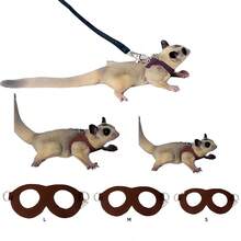 Ferret Harness And Leash Set For Mouse Pet, Suitable For Sugar Glider, Pet Windbreak And Anti-Lost Rope - Multicolor - View 7
