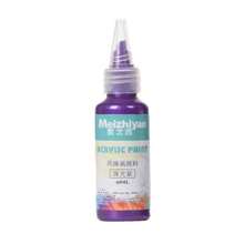 1 pieza Pintura acrílica metálica de 60ML/2fl Oz, para pintura DIY, manualidades en madera, vidrio, porcelana, no se desvanece, suministros de arte para artistas y adultos Vuelta a la escuela, Día de la Madre, regalo para mamá