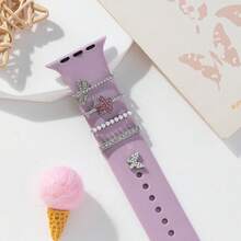 2024 New Dragonfly Butterfly Strap Decoration, Suitable For Watch Strap Charm Decoration 5 Pieces Set - Dragonfly - View 4