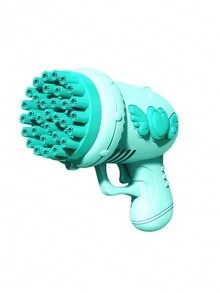 戶外泡泡槍玩具，32孔天使泡泡機，易於使用的彩色泡泡製造機（不包含泡液和電池） - 彩色 - 查看 10