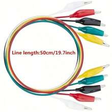 10 piezas/paquete Pinzas de cocodrilo de colores variados