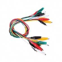 10 piezas/paquete Pinzas de cocodrilo de colores variados