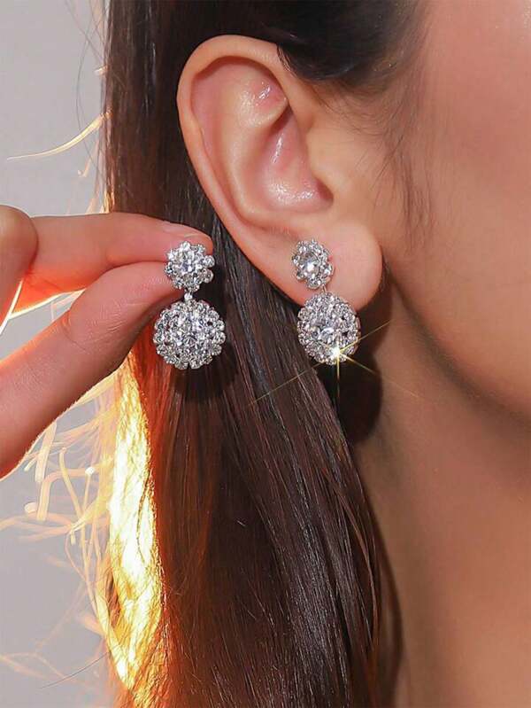 Sanrio 1 Pair Of Pearl Long Tassel Earrings, French Elegant And Luxurious, Niche Tassel Earrings Are Very Suitable For Weddings, Summer Beaches, Western Style Flower Earrings, Retro Beach Jewelry, Women's Accessories, Earrings, Elegant Earrings, Women's Engagement Gifts, Dinners, European And American New Fashion Spices