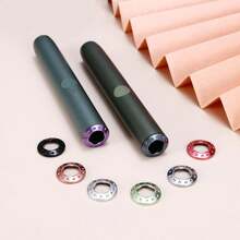 3-in-1-Set Stiftaufsatz Ring + Seitenabdeckung + Silikonhülle als Ersatzzubehör für IQOS ILUMA, Abdeckung, Haarzubehör, Raucher-Zubehör, zum Gebrauch von Verdampfern, Zigarettenaufbewahrung, Raucher-Verdampfer
