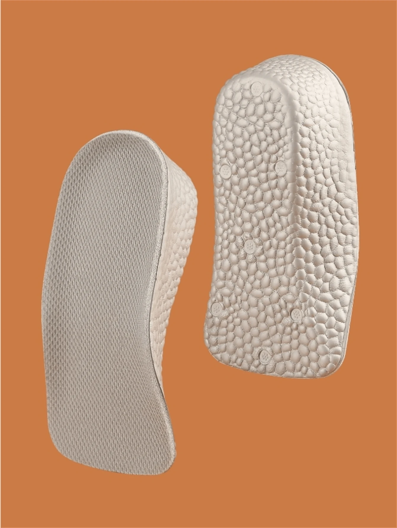 Semelles et talonnettes orthopédique pour le pied et le talon