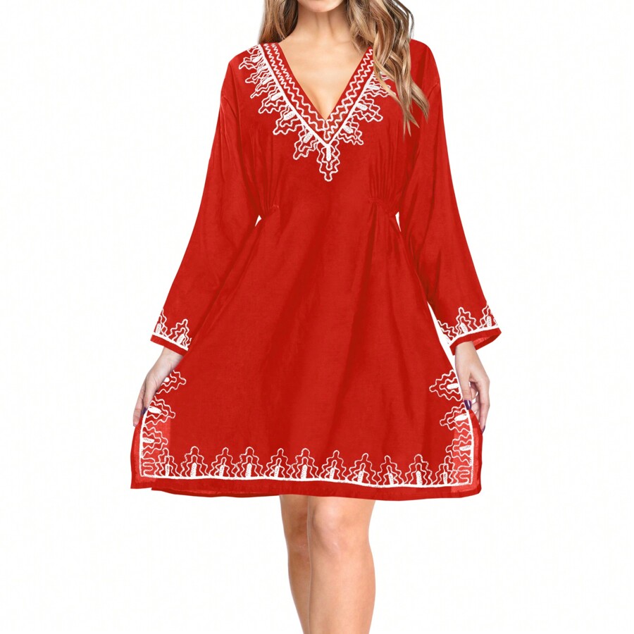 Summer Savings Clearance 2025! Itsun Beach Cover Ups For Women, Swimsuit Coverup For Women, Women's Bathing Suit Cover Up For Beach Pool Swimwear