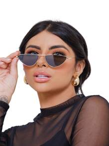 Women Fashion Glasses - 薄荷綠 - 查看 4