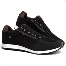Men Sneakers - 黑色 - 查看 4