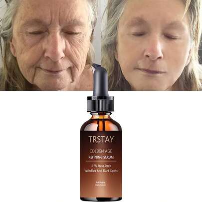 視黃醇瞬間減少皺紋臉部精華提拉緊緻抗衰老去細紋美白韓國護膚美容保健產品