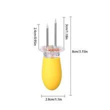 4pcs Corn On The Cob Holders - 4 Corn Forks - View 2