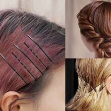 100 piezas de pasadores de pelo para mujeres, pasadores para moño para cabello grueso y fino, para todo tipo de cabello con estuche, 2 pulgadas. - Multicolor - Ver 2