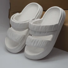 Summer New Style Thick-Sole Slip-Resistant Indoor/Outdoor Slippers With Anti-Slip Sole Beach Flat Platform Fashion Sandals For Women