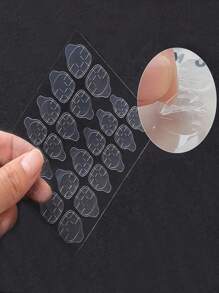 10 Planillas con 240 Pzas de Stickers Doble Cara para Pegar uñas Press On