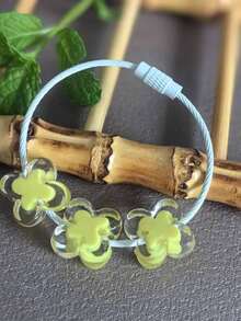 New Adorable Acrylic Transparent Candy-Colored Pendant, A Backpack Ornament And A Small Gift For Students - E - View 7