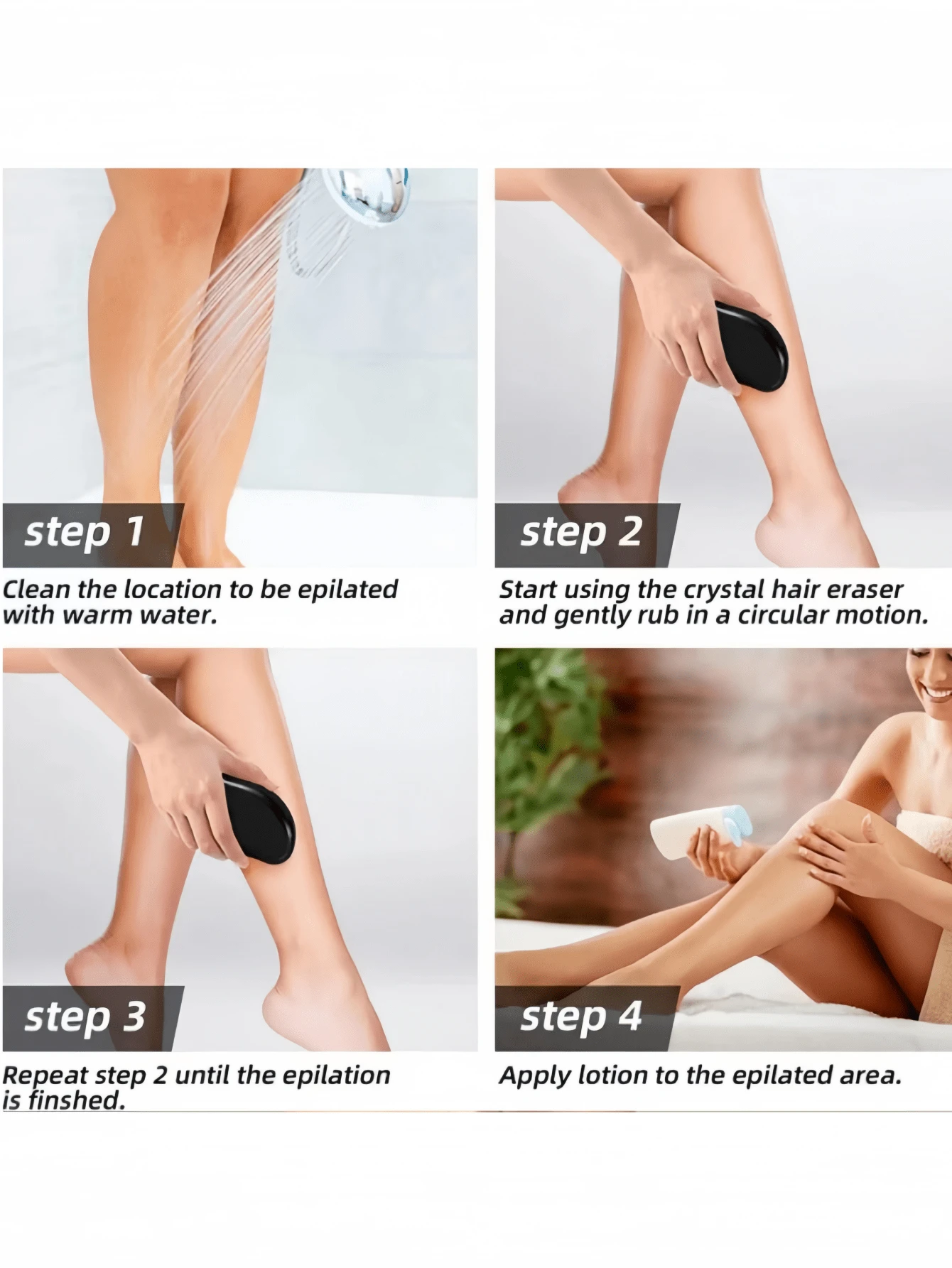 1pc NanoGlass Grinding Hair Removal Tool For Women, Summer Manual