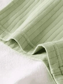 4-delige herenbroek, eenvoudige gestreepte honingraatstructuur, antibacterieel, vochtabsorberend, ademend, contrasterende taille, geschikt voor dagelijks en casual gebruik