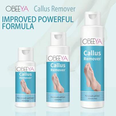 Gel removedor de callosidades en los pies OBEEYA (2oz/4oz/6.76oz) para pedicura, kit de pedicura, spa para los pies